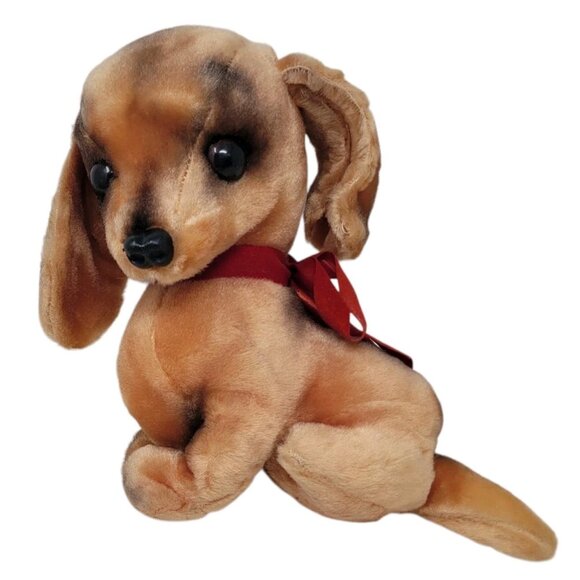 Vintage 70s Avlon Inc Stuffed Plush Chiwawa Chihuahua Dog Made In Japan Rare - Picture 1 of 9
